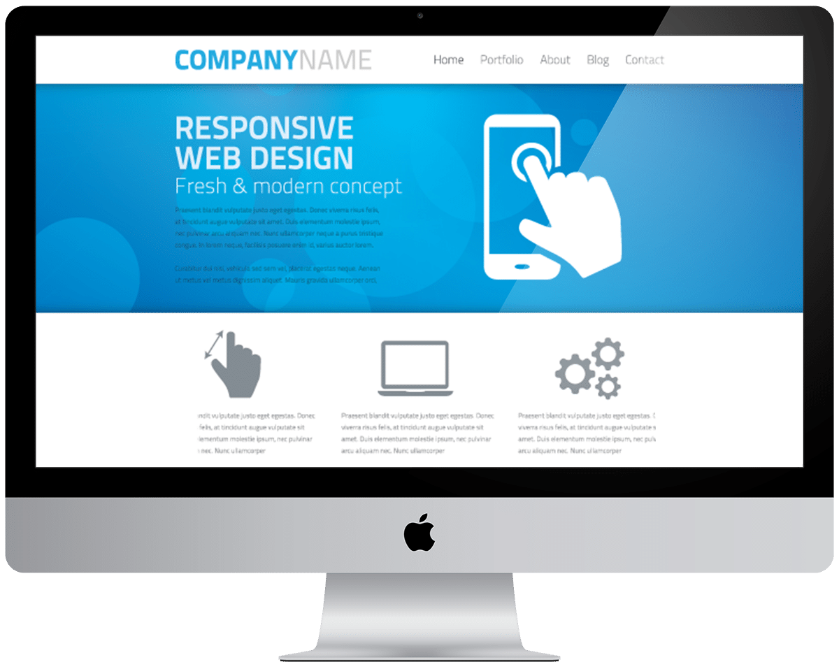 Realizzazione siti web responsive: Desktop