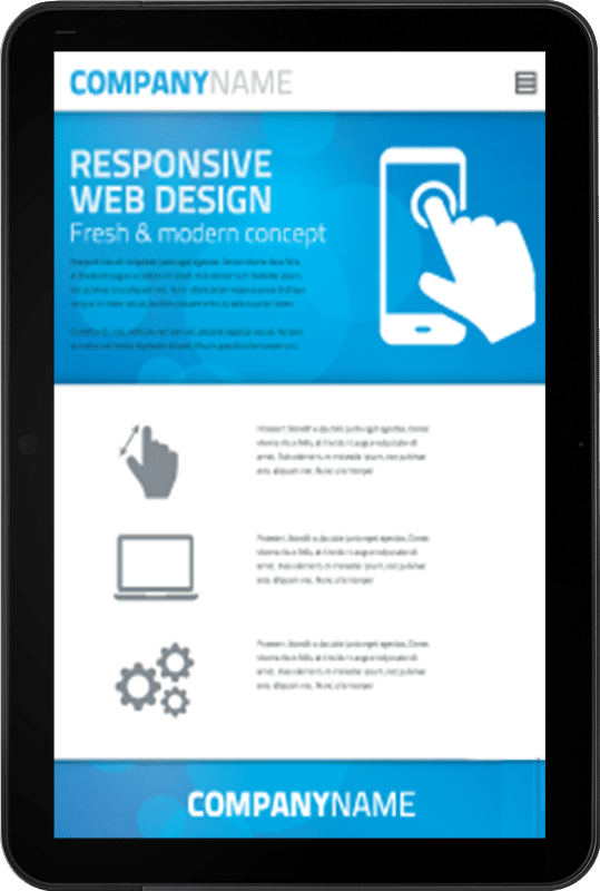 Realizzazione siti web responsive: Tablet