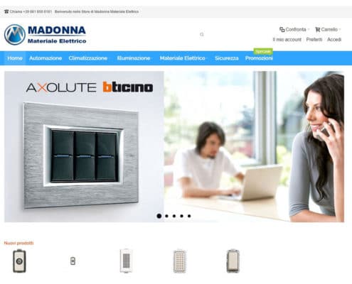 madonna materiale elettrico