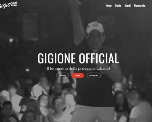 GIGIONE OFFICIAL - Sito Ufficiale di Gigione